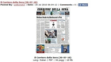 scaricare quotidiani,gratis,online,pdf,download,free,quotidiani in pdf